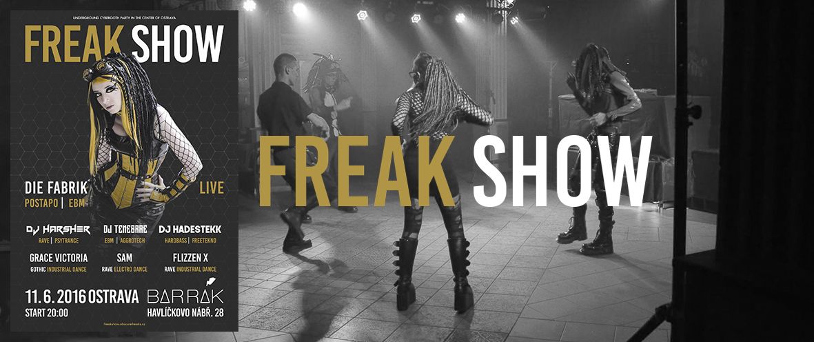První Freak Show v Ostravě!