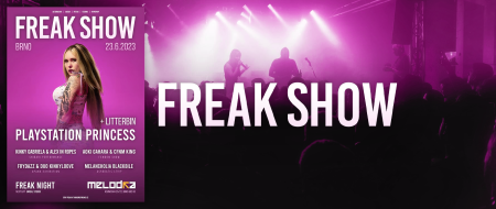 Náhledová fotografie článku Queerpop, techno a PlayStation Princess: Brno přivítá 6. ročník Freak Show