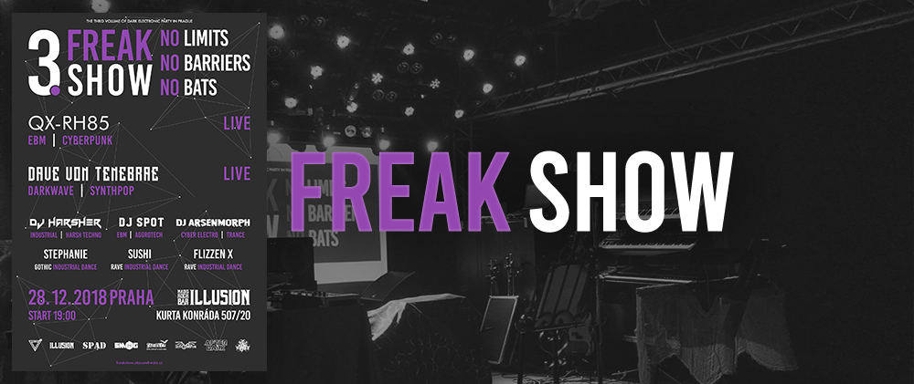 Třetí pokračování Freaks Show je tu!