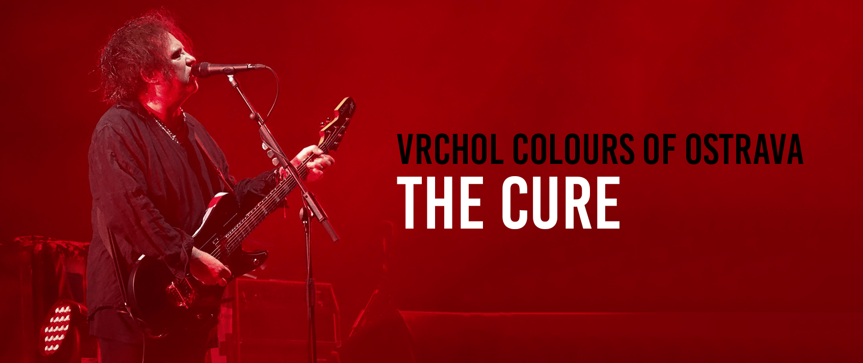 Vrchol festivalu Colours of Ostrava: The Cure