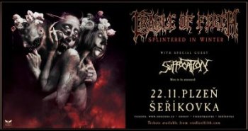 Náhledový obrázek události Cradle of Filth, Suffocation - Plzeň