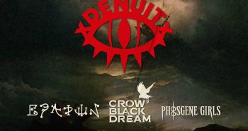 Náhledový obrázek události DENUIT (FR), CROW BLACK DREAM (HU), EPADUN, PHOSGENE GIRLS