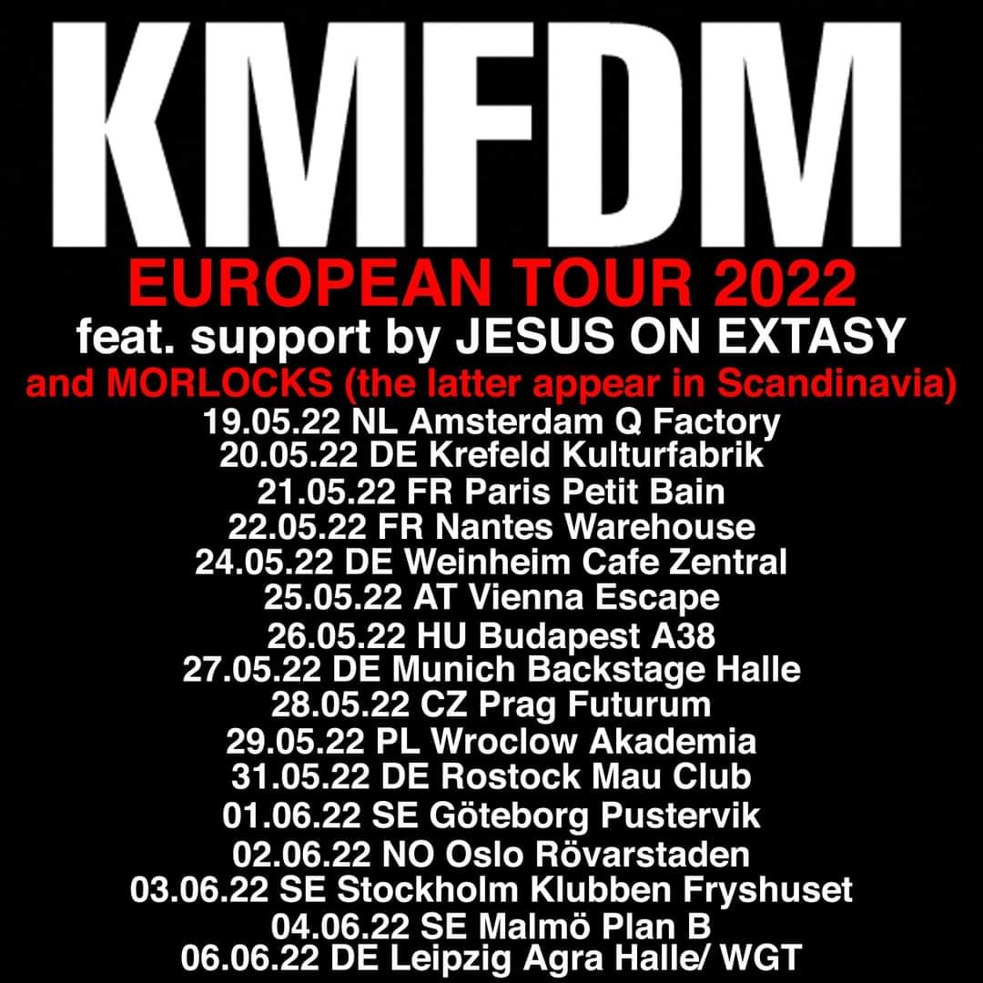 Obrázek události KMFDM (US/DE) + Jesus on Extasy (DE)