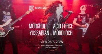 Náhledový obrázek události Mörghuul + Acid Force + Mordloch + Yossarian