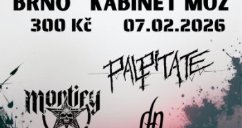 Náhledový obrázek události PALPITATE + DYING PASSION + MORTIFY + ARCANUM