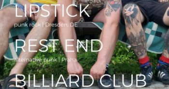 Náhledový obrázek události PUNKOVÁ BESÍDKA V BAJKAZYLU: Concrete Lipstick (DE) + Rest End +…